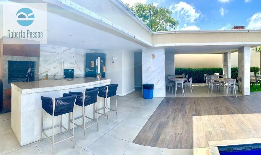 deck com churrasqueira